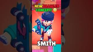 New Brawler SMITH!  (Concept) #bs #brawlstarsshorts #brawlstars #shorts