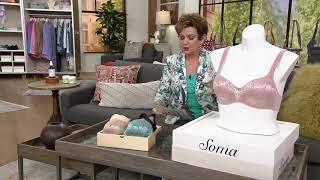 Soma Stunning Support Balconette Bra on QVC