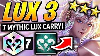 7 MYTHIC LUX 3 BUILD in TFT Ranked! - Set 11 Best Comps | Teamfight Tactics Patch 14.10 Guide