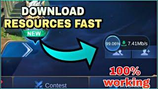 How To Download Resources Fast In Mobile Legends Bang Bang