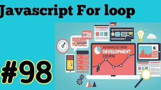 for loops in javascript
