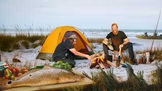 Island Overnight Catch & Cook in Charleston, South Carolina with Greg Ovens