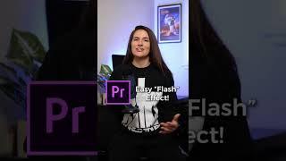 Easy FLASH EFFECT in Premiere Pro! 2022 #shorts