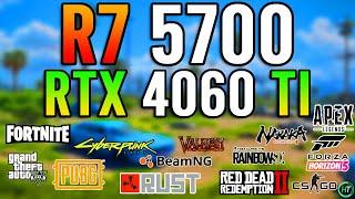 Ryzen 7 5700 + RTX 4060 Ti - Good Combo?