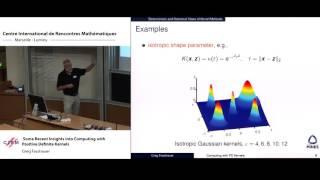 Greg Fasshauer: Some recent insights into computing with positive definite kernels