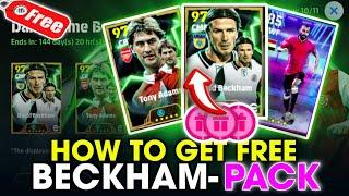 Free BECKHAM-PACK trick availableNew Bug#efootball #newpack #bug