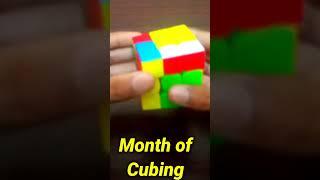 One Day Vs One Month Vs One Year of Cubing || UZ Cubing