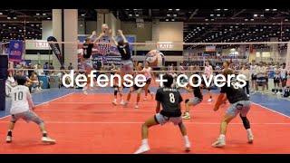 Adrian Liu | Libero Highlights | AAU Nationals 2023