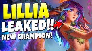 NEW CHAMPION LILLIA LEAKED!!! OUT SOON! + New Skins Coming - League of Legends