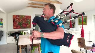 Scotland the Brave. The Rowan Tree. Duncan MacRae bagpipes SL10