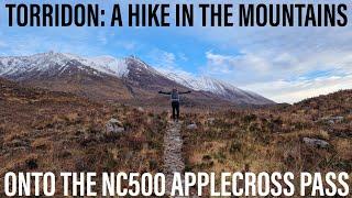 NC500 TO THE APPLECROSS PASS. We take a hike in TORRIDON.