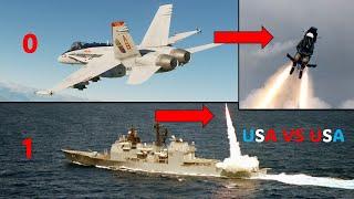 THE US NAVY SHOTS DOWN IT'S OWN F18