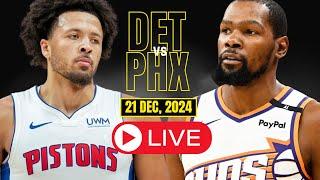 LIVE : Phoenix Suns vs Detroit Pistons Full Game | NBA Live | DEC,22 2024 | 2K24