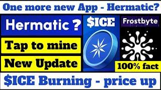 New hermatic app & Frostbyte app | ice network update | ice network new update | ice frostbyte app