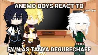 Anemo boys react to fy/n as tanya degurechaff (past fy/n)