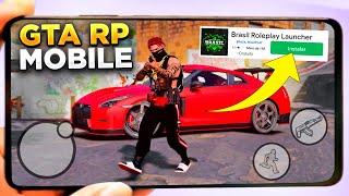 O MELHOR GTA ROLEPLAY ANDROID!COMO JOGAR GTA RP NO CELULAR!! (Fácil e Rápido 2024)