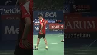 minions vs Lee/Yoo #shorts #shortvideo #bwf #theminions  #pbsi #djarumfoundation