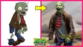 Plants VS Zombies All Characters In Real Life @WANAPlus