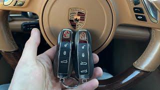 Porsche Panamera 4 2015г add key, Порше Панамера 4 2015г программирование Ключей в Санкт-Петербурге