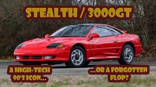 Here’s why the Dodge Stealth and Mitsubishi 3000GT are the often-overlooked sports cars of the 90s