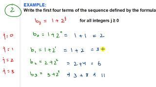 #16 Sequence in discrete mathematics in hindi urdu examples lecture tutorial