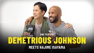 Demetrious Johnson Meets Attack On Titan's Hajime Isayama