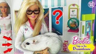 Мультик Барби и Челси едут к ветеринару Жизнь в доме мечты! Pet Care Center  Barbie Original Toys