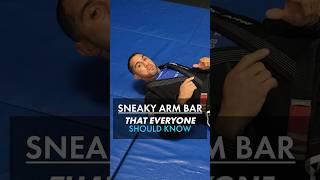 A sneaky Jiu Jitsu armbar that everyone should know!