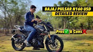 Bajaj Pulsar N 160 New Model 2024 Review | SR Motoworld