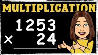 4-digit by 2-digit | Multiplication | Maths with Mrs. B