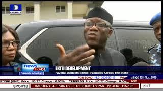 Fayemi Inspects School Facilities Across The State