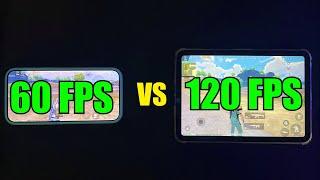 60 FPS vs 120 FPS en Pubg Mobile NO PUEDO CREER ESTO2024