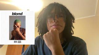 FIRST TIME LISTENING! | Frank Ocean - Blonde (album reaction)