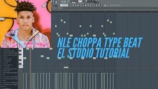 Making A NLE CHOPPA 'Shotta Flow' Type Beat | Beginner FL Studio Tutorial | STOCK PLUGINS ONLY