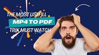 mp4 file change to pdf file #viral #mp4 #pdf