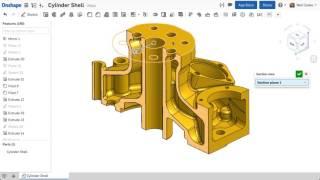 Multiple Section Planes | What's New in Onshape - September 15, 2016