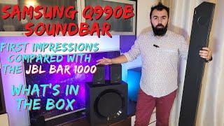 Samsung Q990b Soundbar - What's in the box and First impressions compared with the JBL BAR 1000