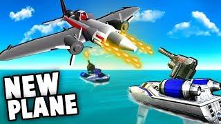 NEW Secret Update!?  Planes vs Battleships, NEW Secret Chopper!? (Ravenfield Battlefield Mod)