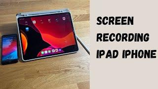 Screen Recording how To on Ipad Iphone (2021)