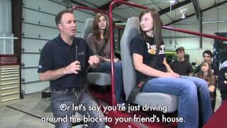 Monsanto and FFA  Partner to Promote Seat Belt Safety - Seat Belt Convincer (Subtitles Included)