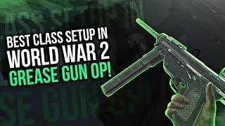 THE BEST CLASS SETUP IN WORLD WAR 2! THE GREASE GUN OP! (COD WW2 BETA)