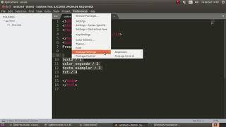 Plugin Sublime Text 3 Alignment Como Usar