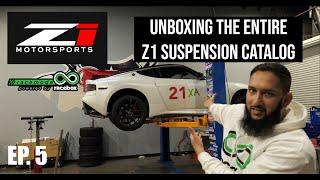 We Bought Every Z1 Suspension Part For Our Z... [RACEBOX Z EP. 5]