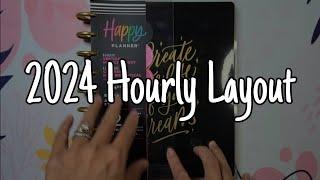 Bold and Free | Vertical Hourly Layout | Happy Planner 2024 Fall Release | Flipthrough