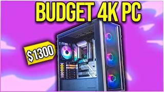 BEST $1300 "4K Gaming" Gaming PC Build in 2025 (RX 9070 XT) ️