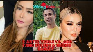 "5 Artis Terkaya di Indonesia" Ada Penyanyi Dangdut MISKIN hingga Istri Konglomerat