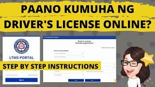 Paano kumuha ng DRIVER'S LICENSE ONLINE STEPS | LTO Student's Permit, Non-Pro, Pro 2020 |New Renewal