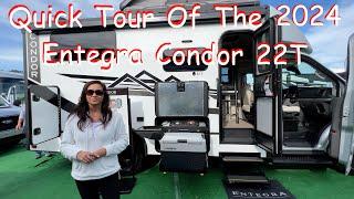 Quick Tour Of The ALL NEW 2024 Entegra Condor 22T