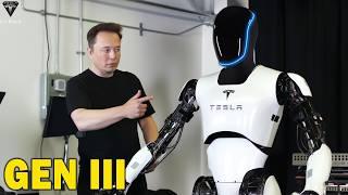 Just Happened! Elon Musk Announces Tesla Bot Optimus Next Gen 3 Securities, Durability & Production!