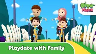 Playdate with Families | Islamic Series & Songs For Kids | Omar & Hana English